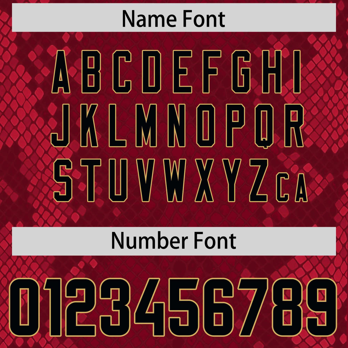 Custom Crimson Personalized Snakeskin Graffiti Pattern Authentic American Football Jersey