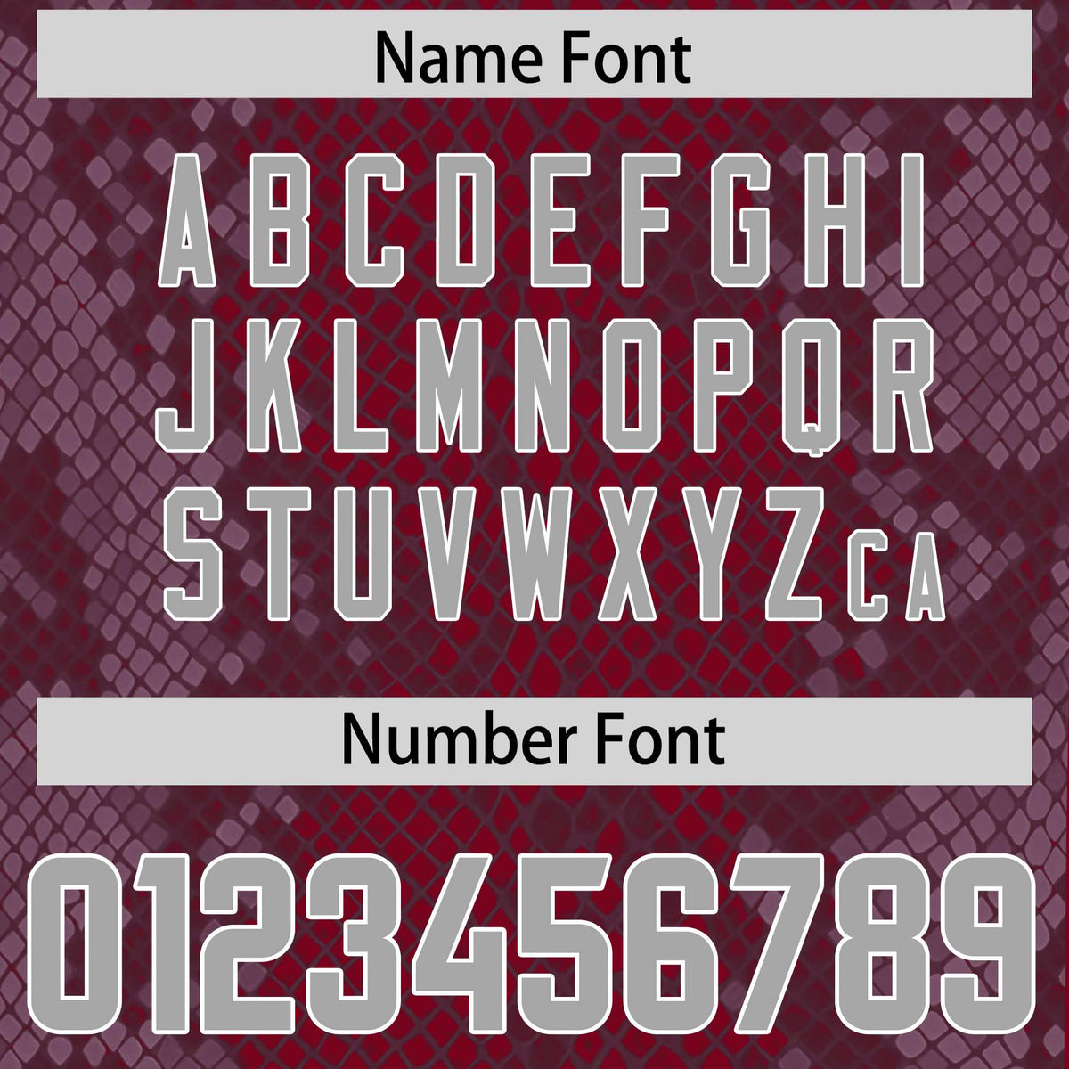 Custom Crimson Personalized Snakeskin Graffiti Pattern Authentic American Football Jersey