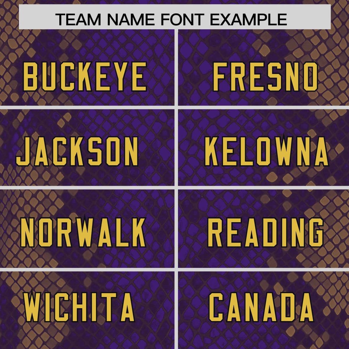 Custom Purple Personalized Snakeskin Graffiti Pattern Authentic American Football Jersey