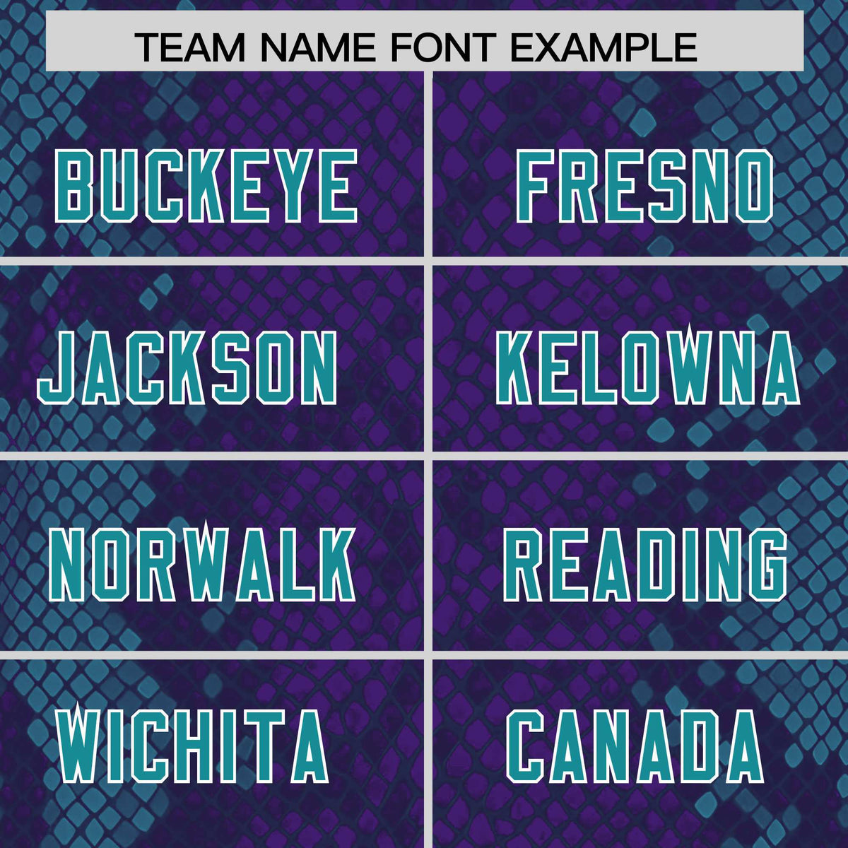 Custom Purple Personalized Snakeskin Graffiti Pattern Authentic American Football Jersey