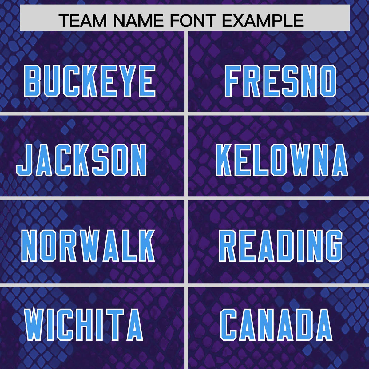 Custom Purple Personalized Snakeskin Graffiti Pattern Authentic American Football Jersey