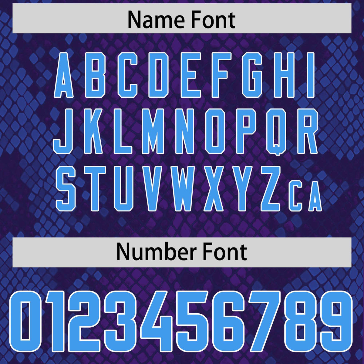 Custom Purple Personalized Snakeskin Graffiti Pattern Authentic American Football Jersey