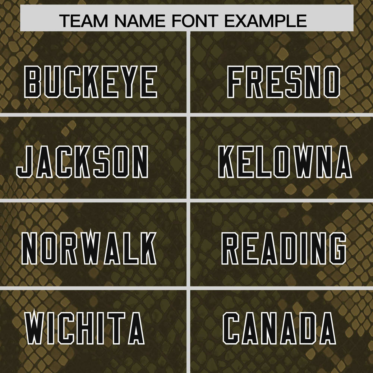 Custom Olive Personalized Snakeskin Graffiti Pattern Authentic American Football Jersey