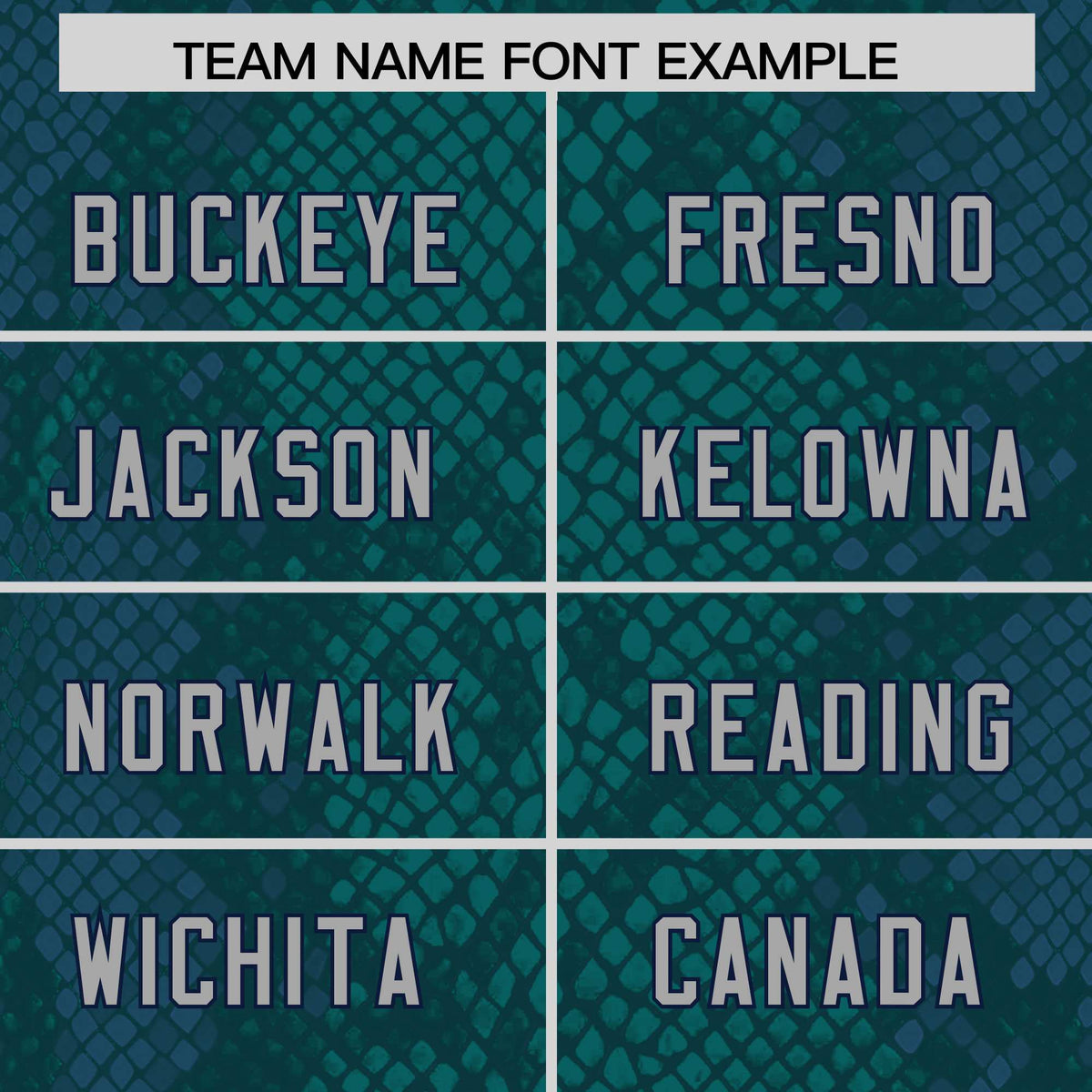 Custom Aqua Personalized Snakeskin Graffiti Pattern Authentic American Football Jersey