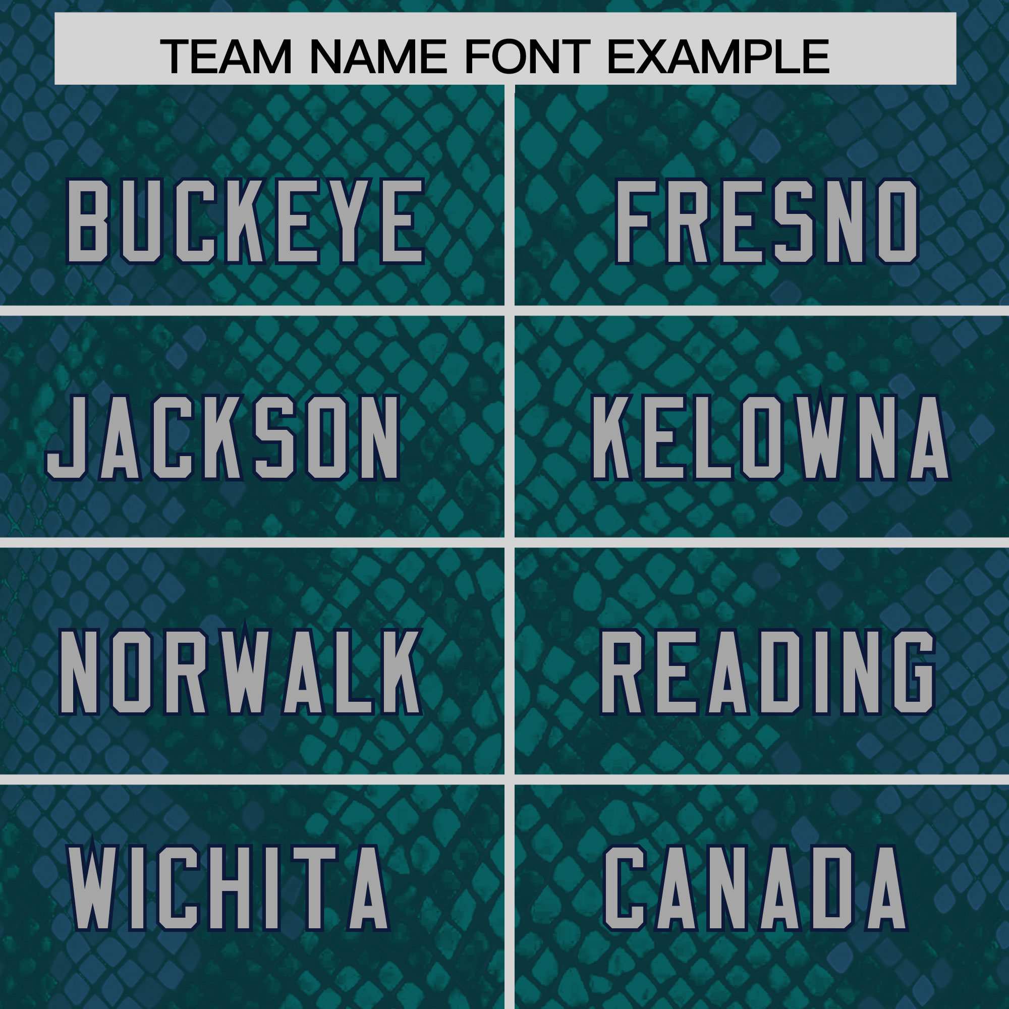 Custom Aqua Personalized Snakeskin Graffiti Pattern Authentic American Football Jersey