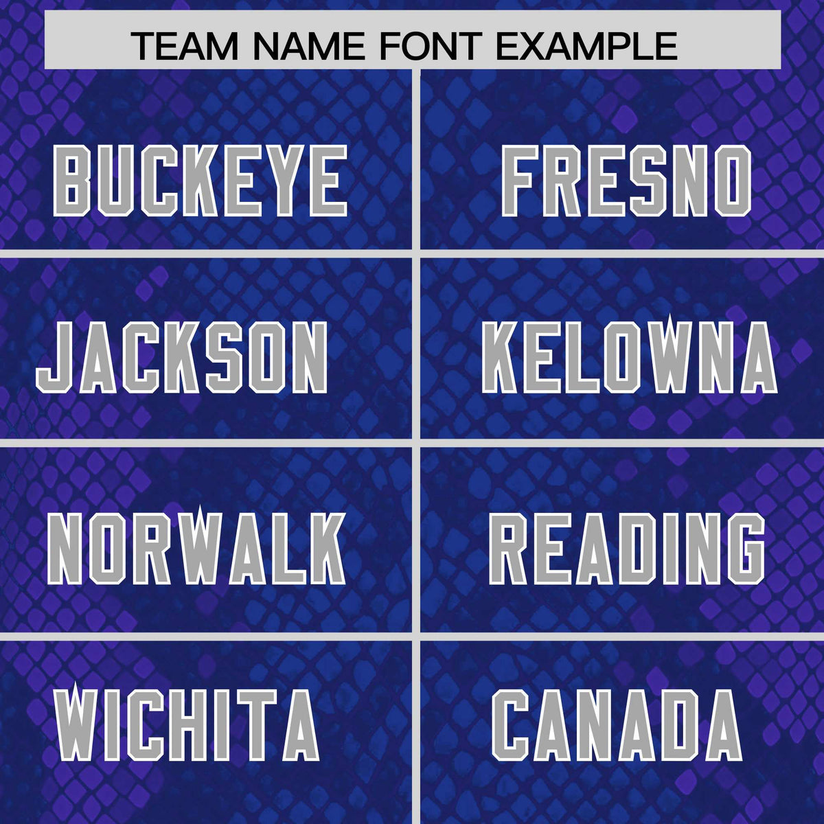 Custom Royal Personalized Snakeskin Graffiti Pattern Authentic American Football Jersey