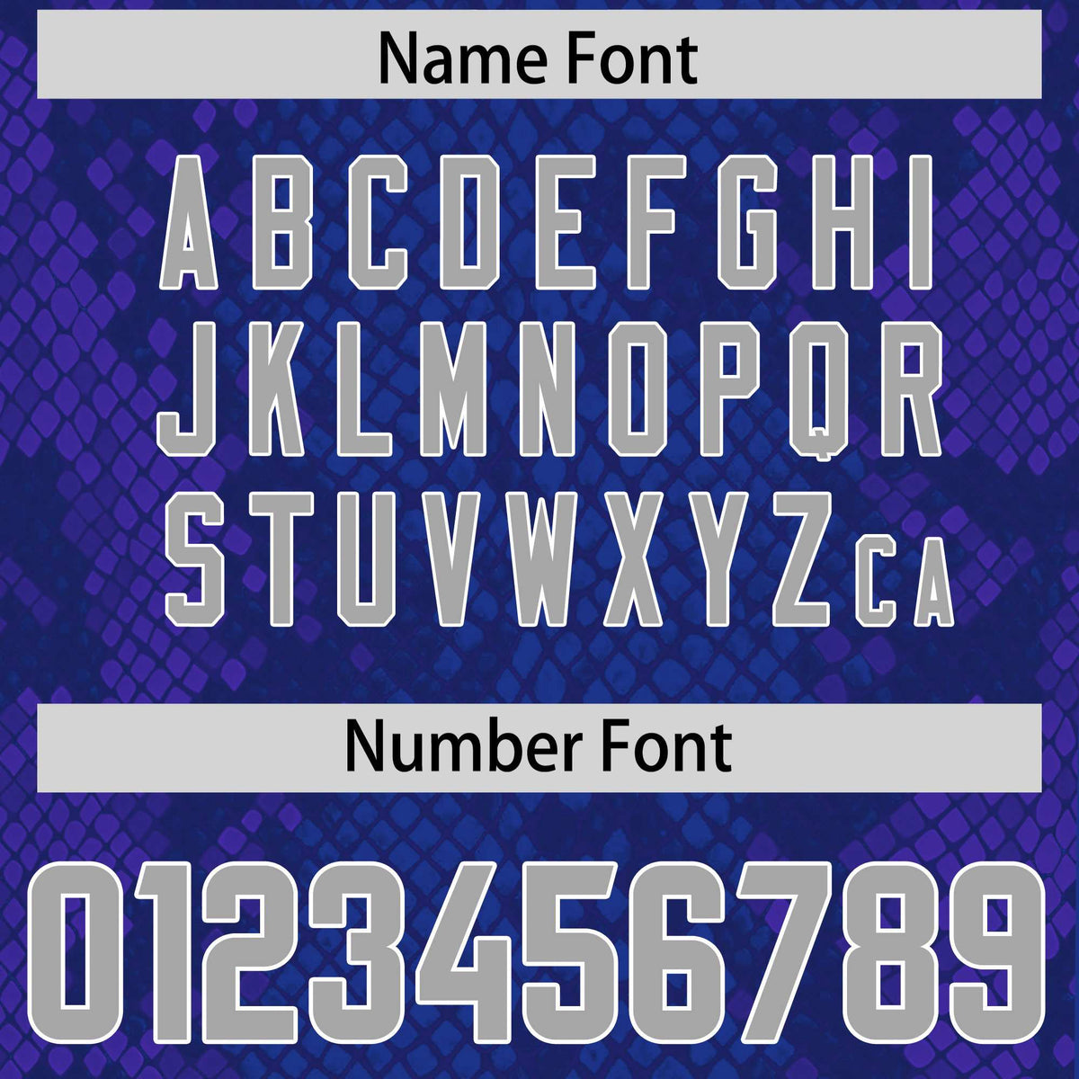 Custom Royal Personalized Snakeskin Graffiti Pattern Authentic American Football Jersey