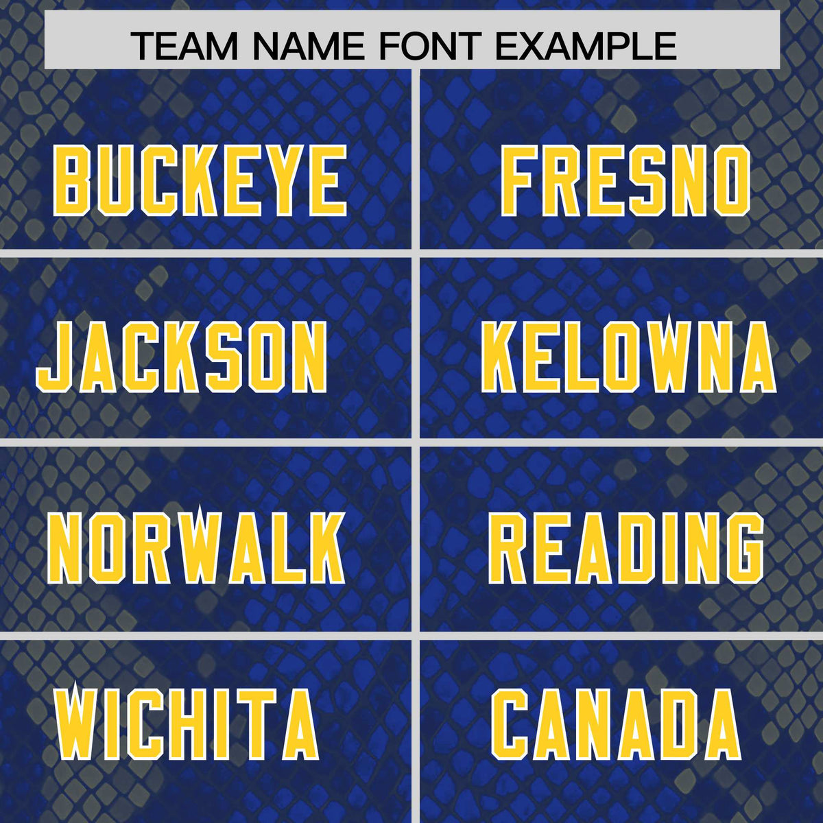 Custom Royal Personalized Snakeskin Graffiti Pattern Authentic American Football Jersey