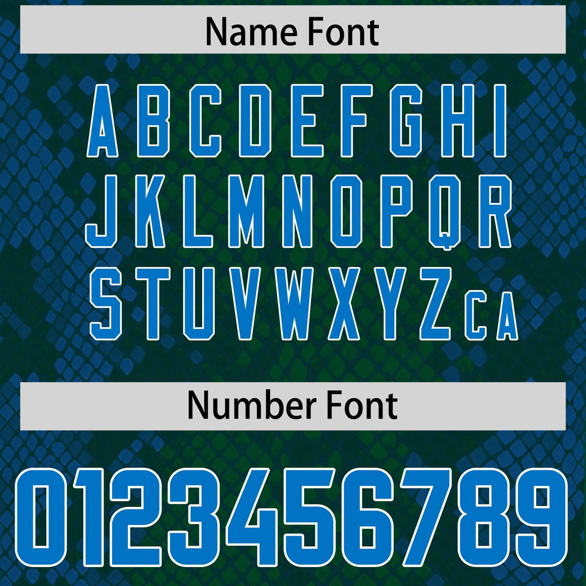 Custom Green Personalized Snakeskin Graffiti Pattern Authentic American Football Jersey