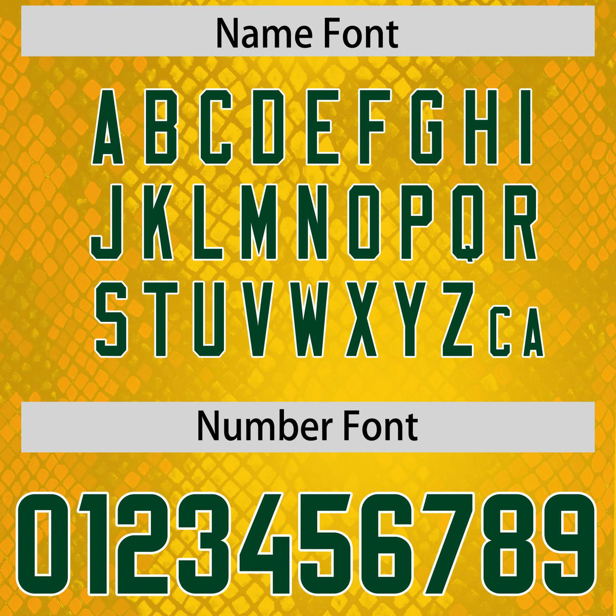 Custom Gold Personalized Snakeskin Graffiti Pattern Authentic American Football Jersey