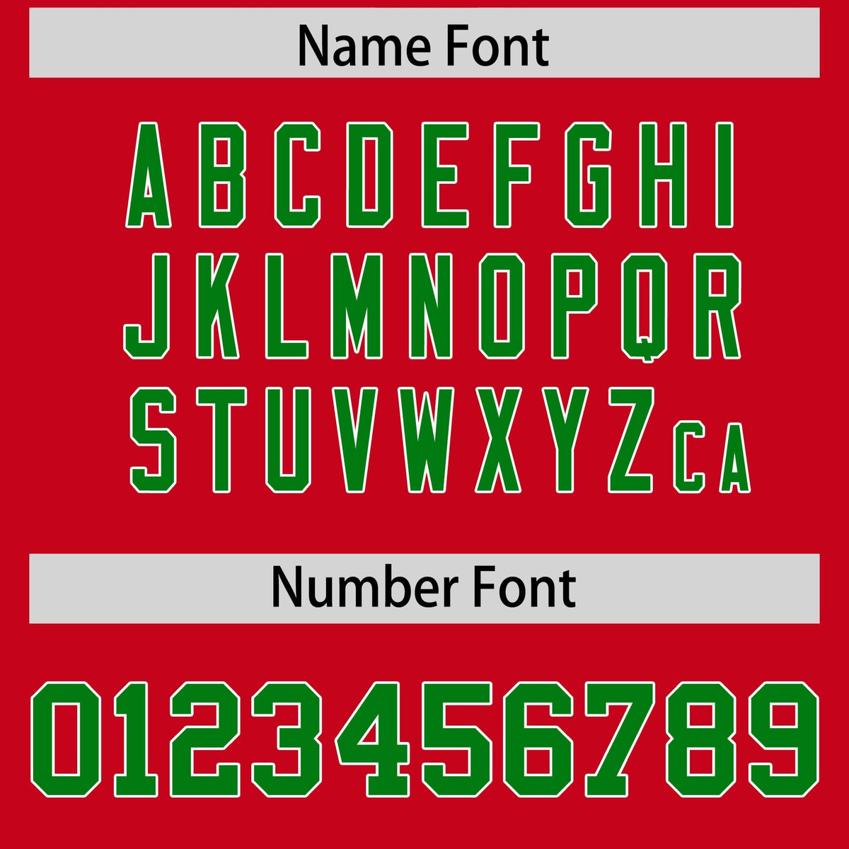 Custom Red Kelly Green Personalized Shoulder Cut Two-Tone Authentic American Football Jersey