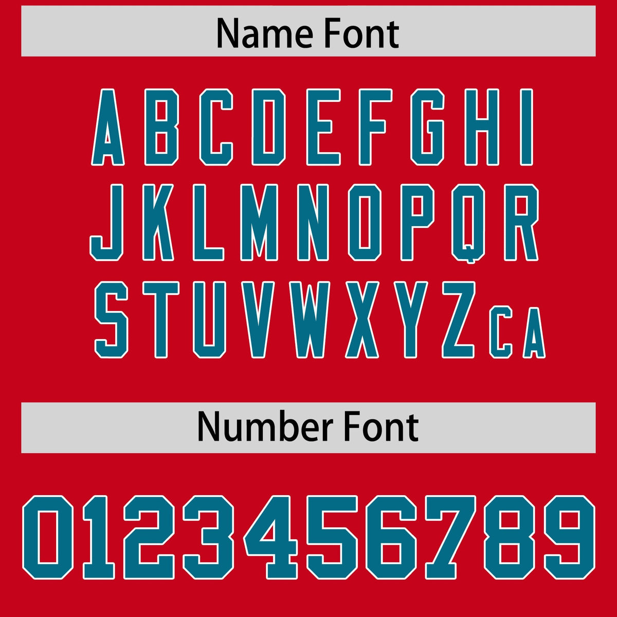 Custom Red Aqua Personalized Shoulder Cut Two-Tone Authentic American Football Jersey