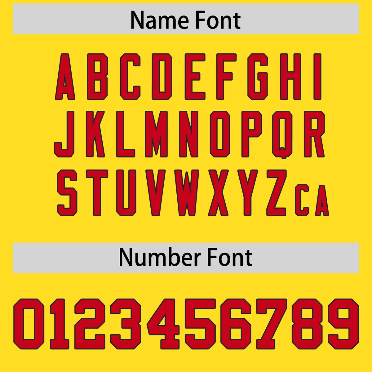 Custom Gold Red Personalized Shoulder Cut Two-Tone Authentic American Football Jersey