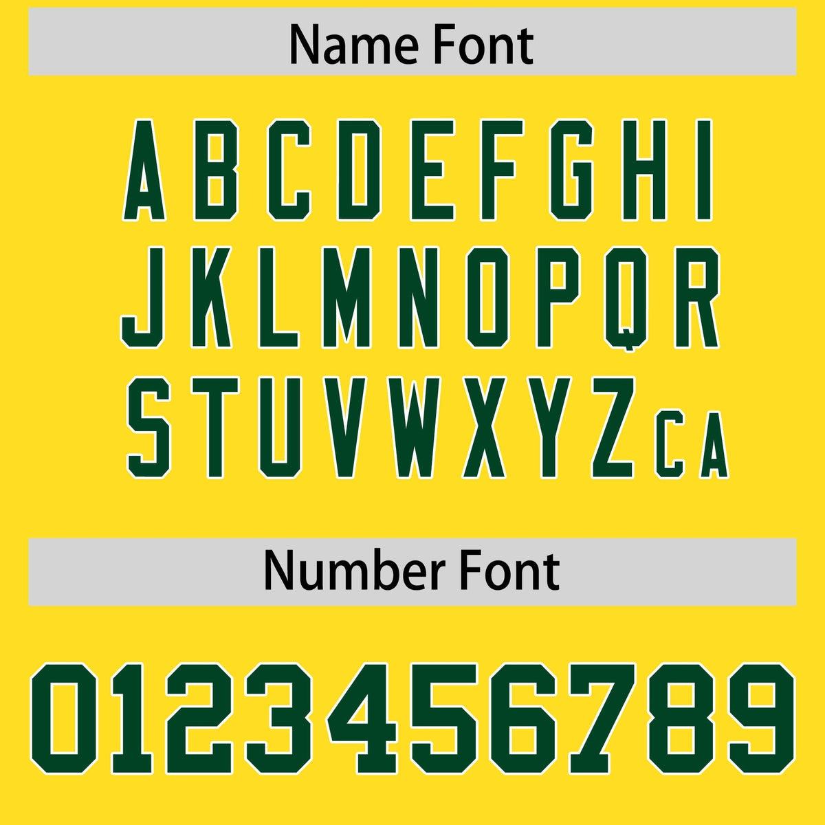 Custom Gold Green Personalized Shoulder Cut Two-Tone Authentic American Football Jersey