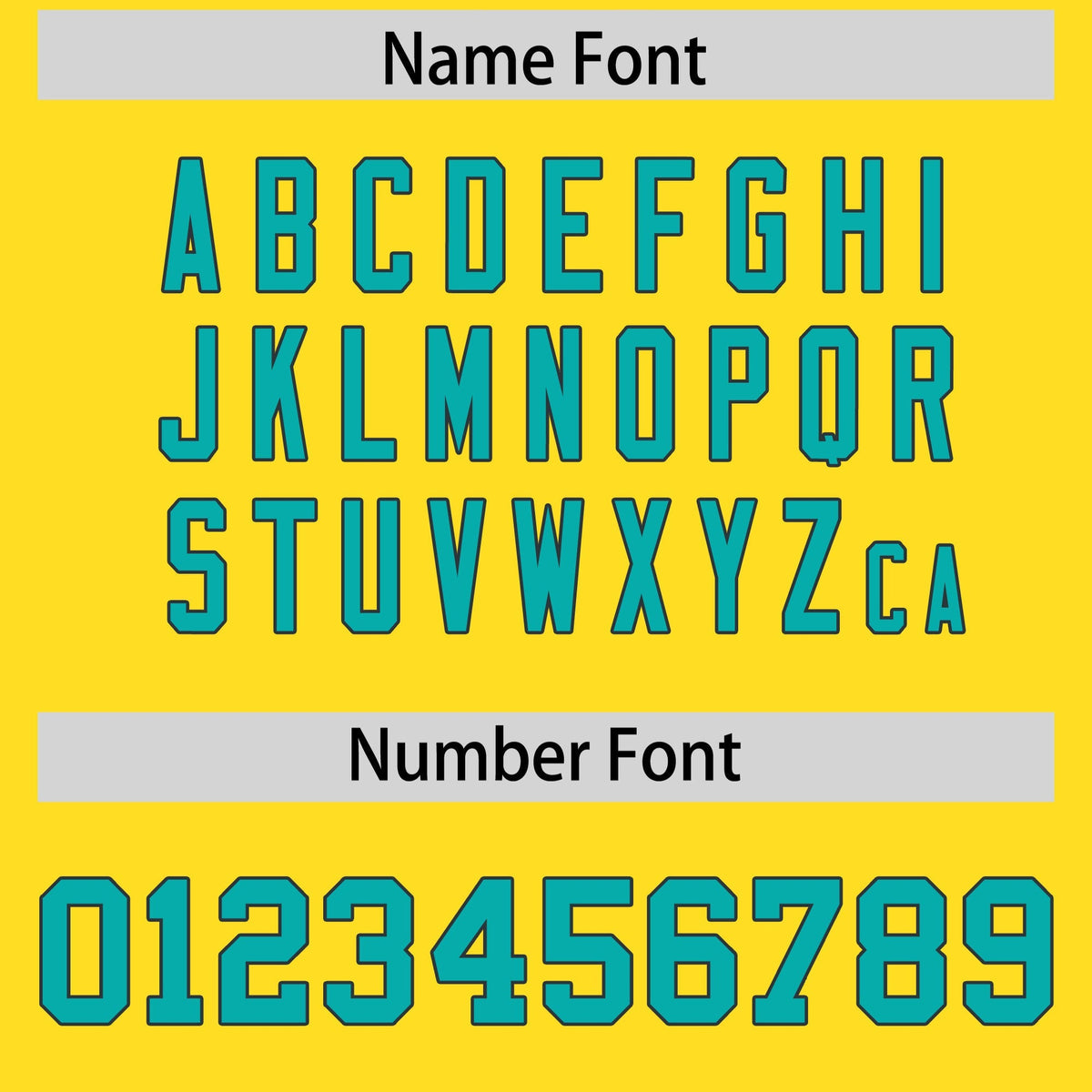 Custom Gold Aqua Personalized Shoulder Cut Two-Tone Authentic American Football Jersey