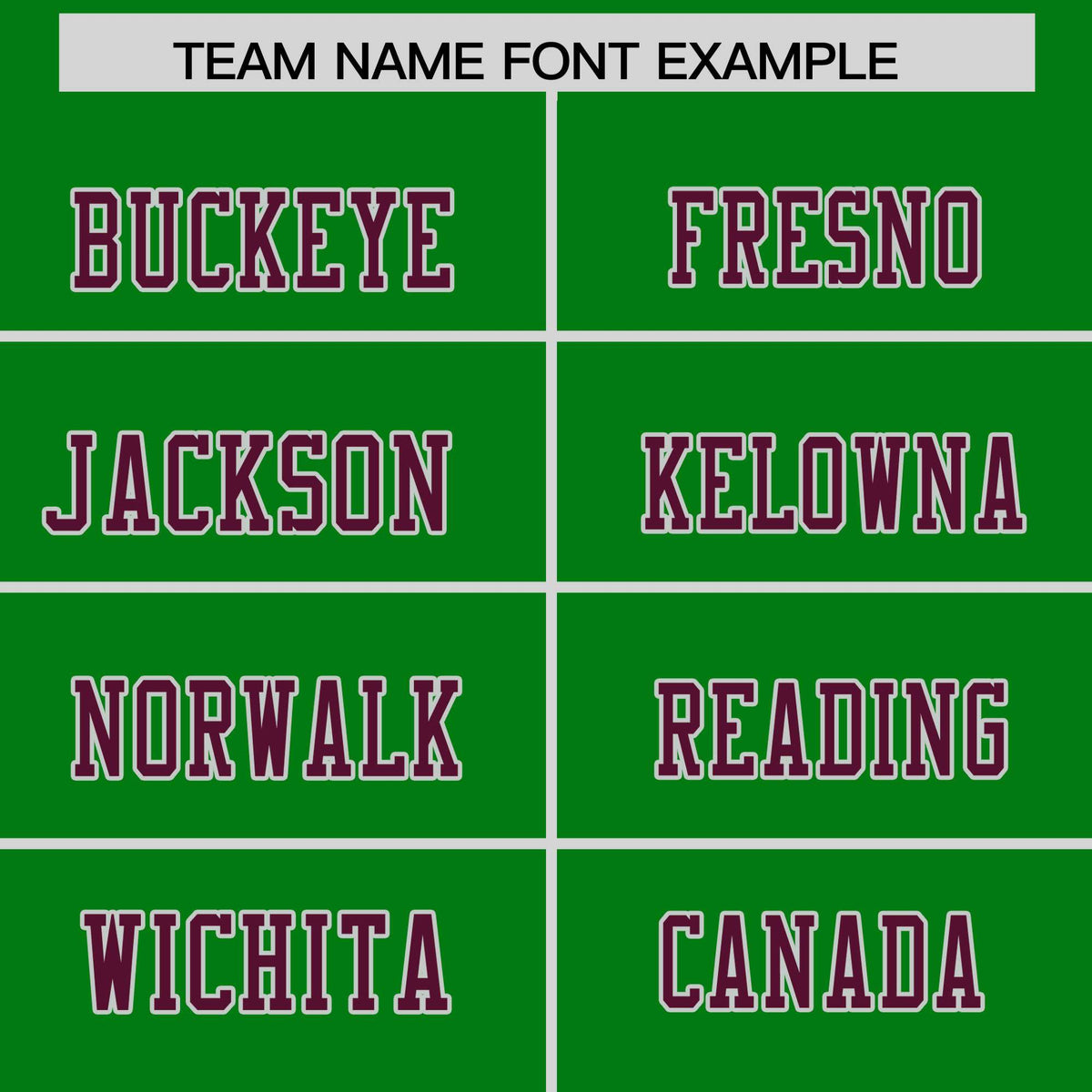 Custom Kelly Green Burgundy Personalized Shoulder Cut Two-Tone Authentic American Football Jersey