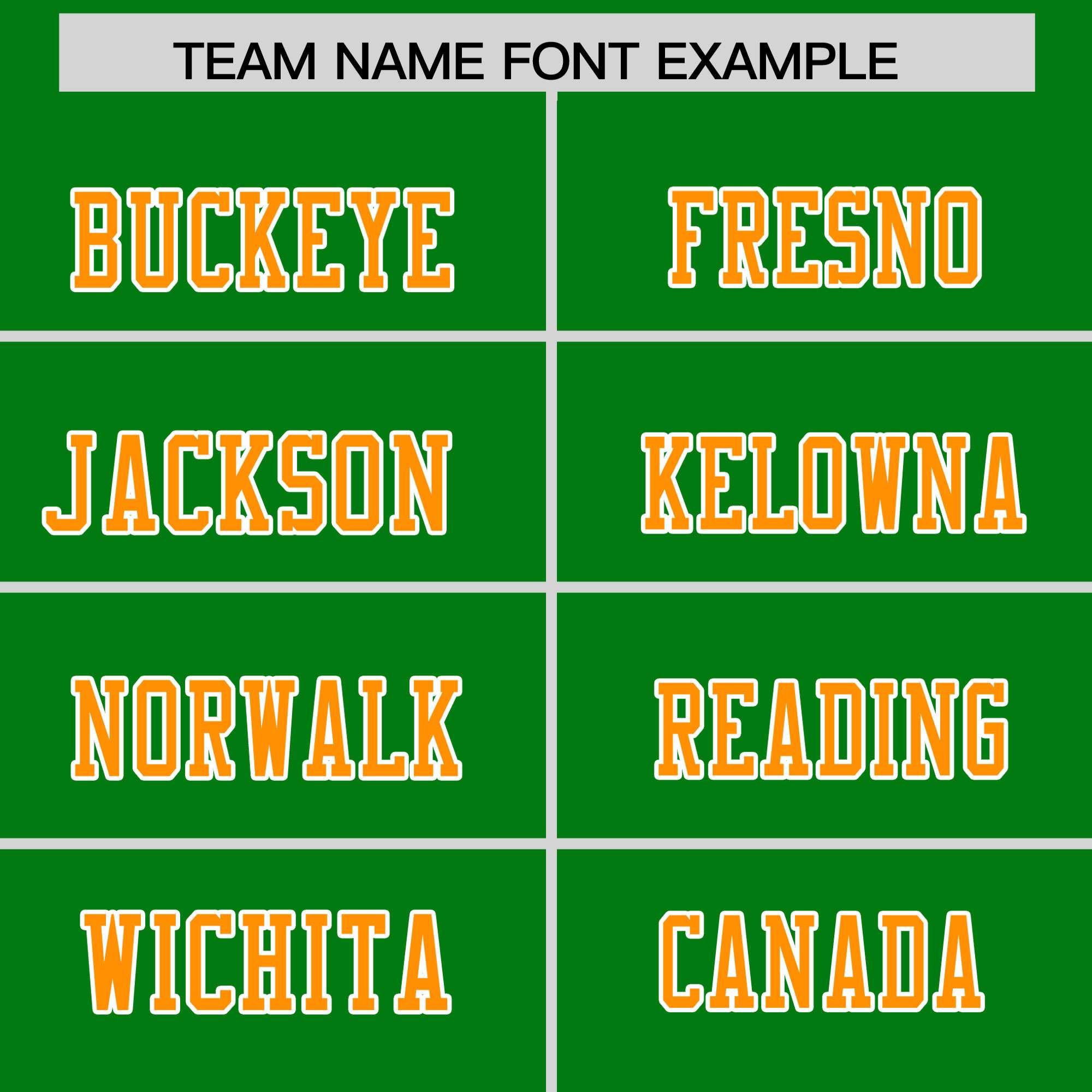 Custom Kelly Green Gold Orange Personalized Shoulder Cut Two-Tone Authentic American Football Jersey