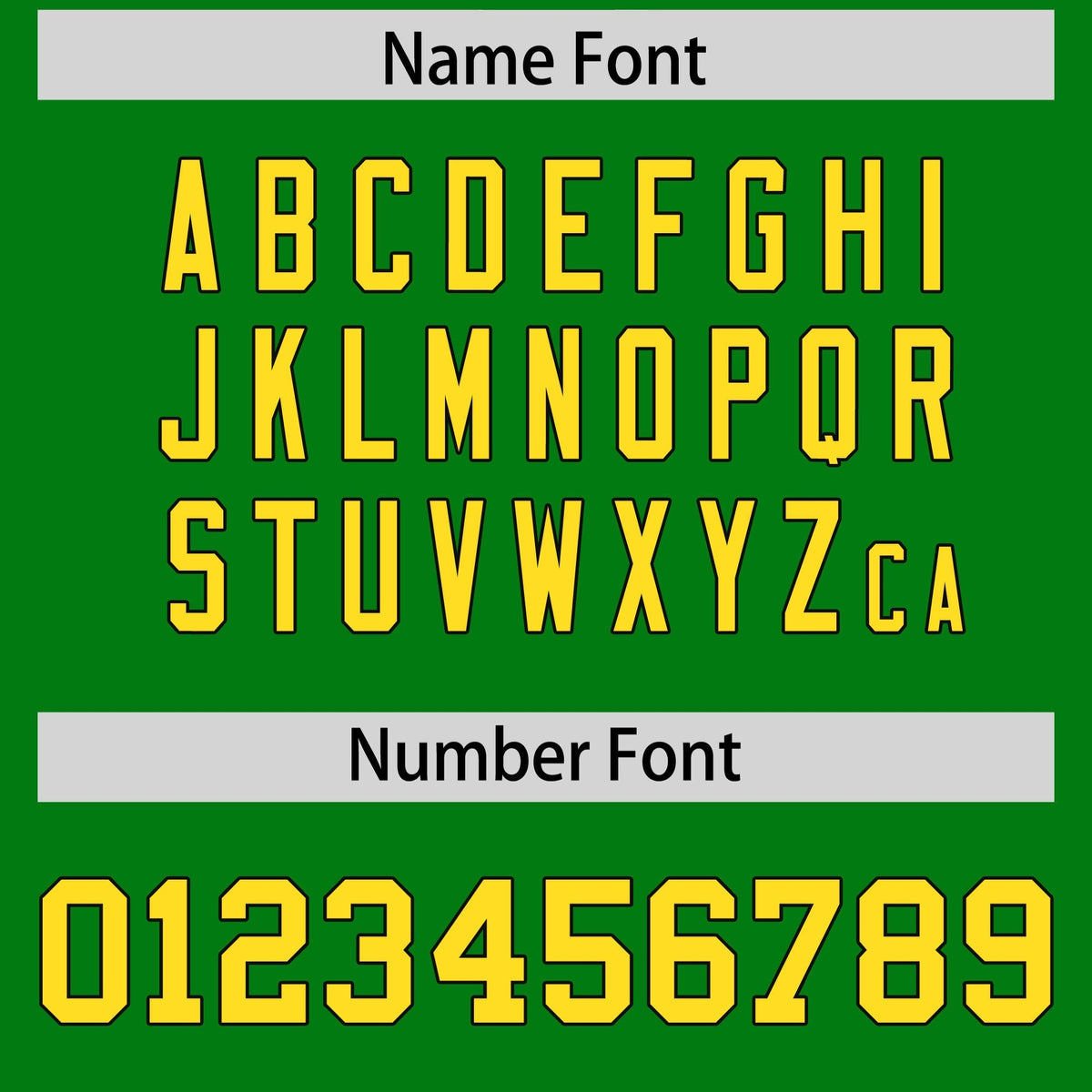 Custom Kelly Green Gold Personalized Shoulder Cut Two-Tone Authentic American Football Jersey