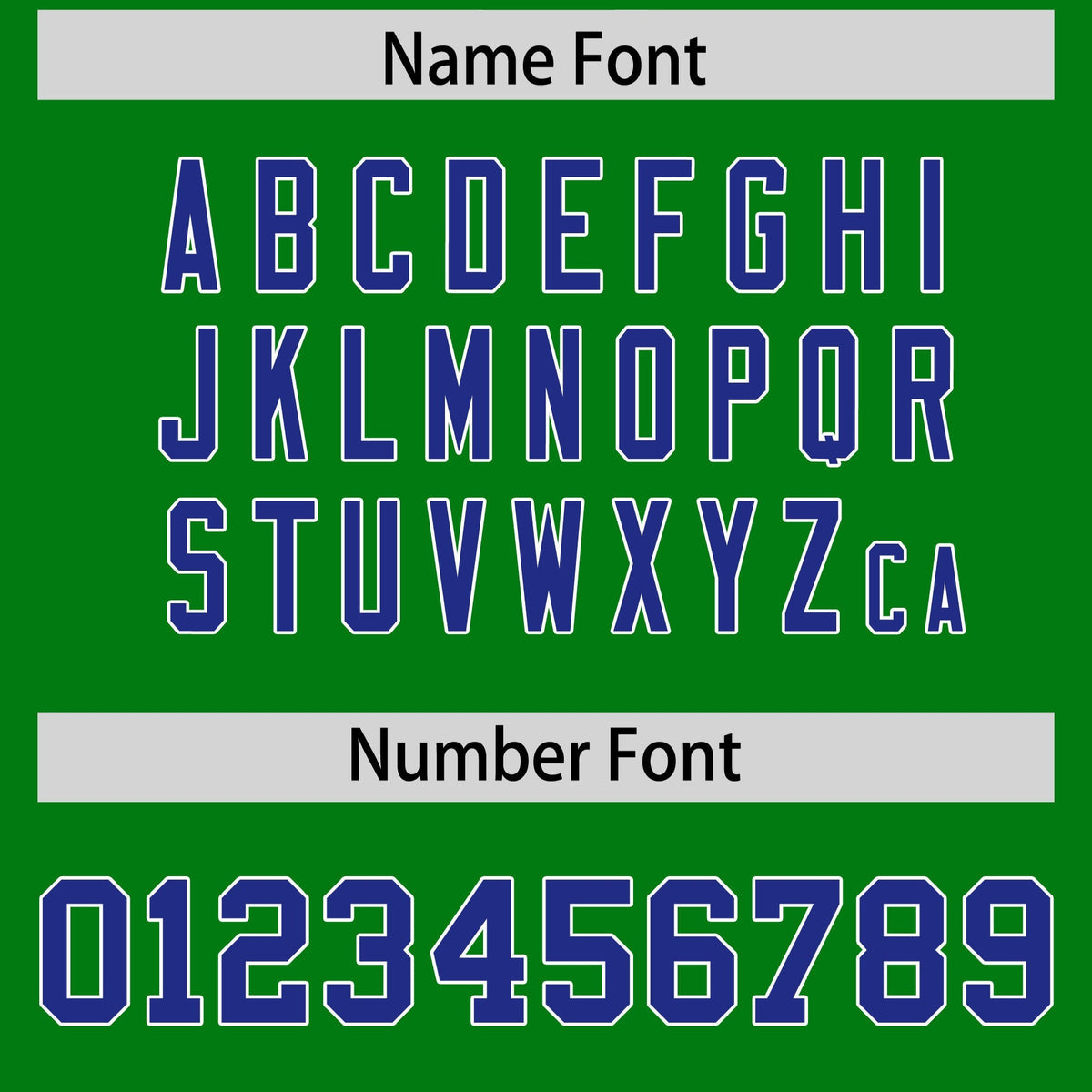 Custom Kelly Green Royal Personalized Shoulder Cut Two-Tone Authentic American Football Jersey