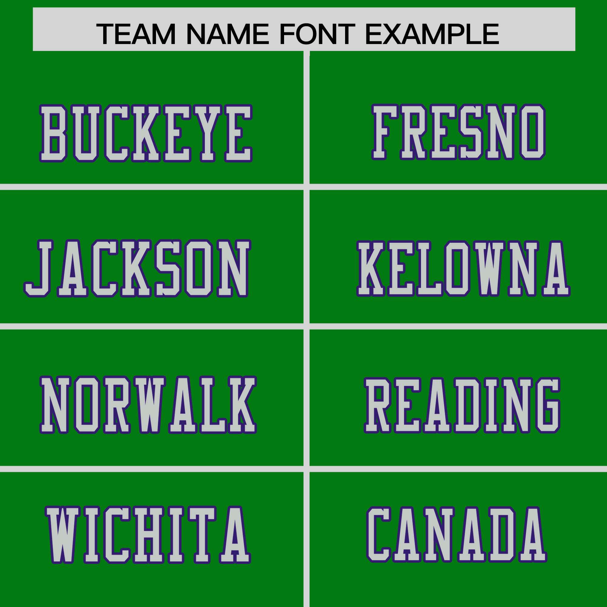 Custom Kelly Green Purple Personalized Shoulder Cut Two-Tone Authentic American Football Jersey