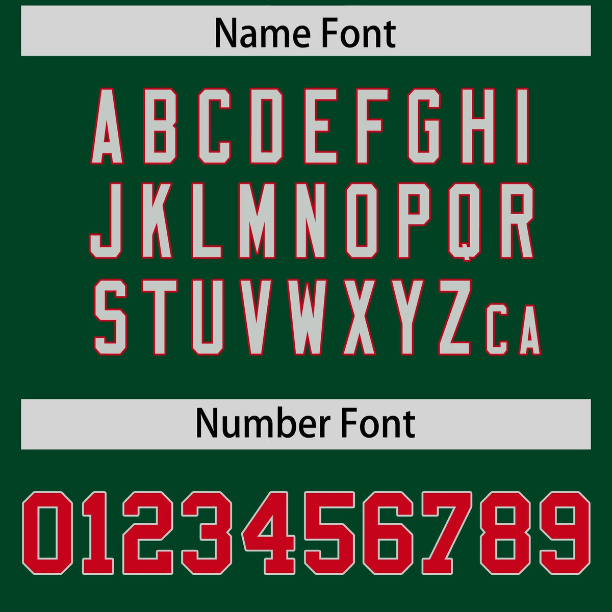 Custom Green Red Personalized Shoulder Cut Two-Tone Authentic American Football Jersey