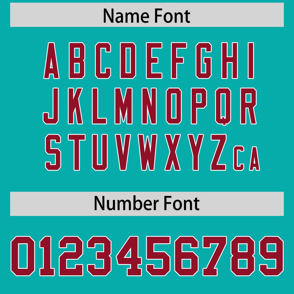 Custom Aqua Cardinal Personalized Shoulder Cut Two-Tone Authentic American Football Jersey