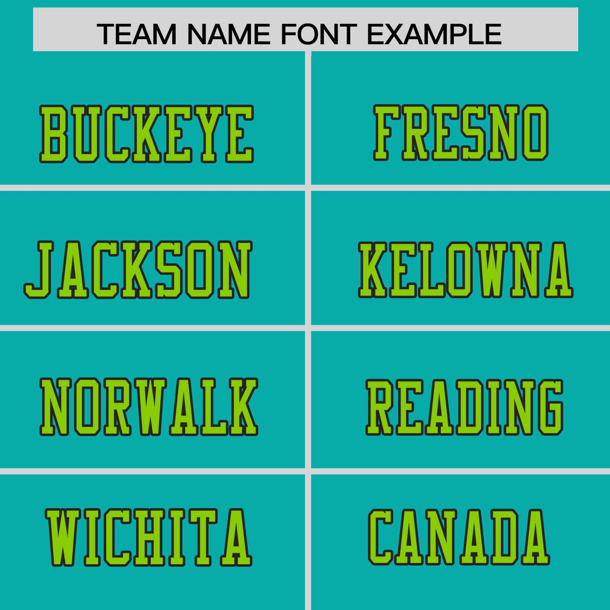 Custom Aqua Neon Green Personalized Shoulder Cut Two-Tone Authentic American Football Jersey