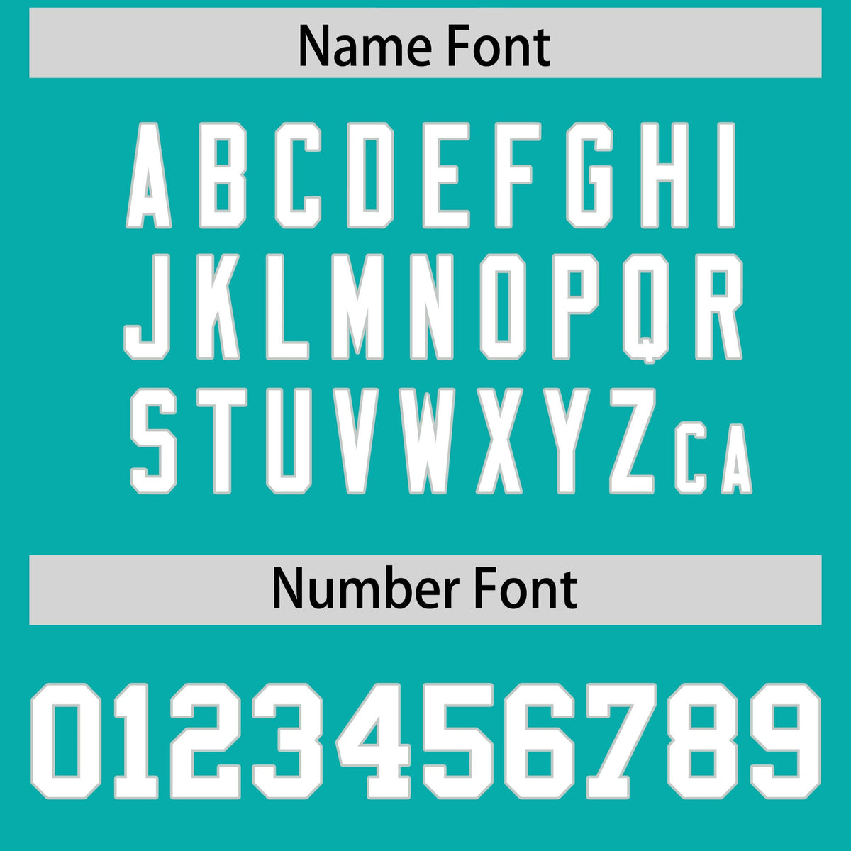 Custom Aqua White Personalized Shoulder Cut Two-Tone Authentic American Football Jersey