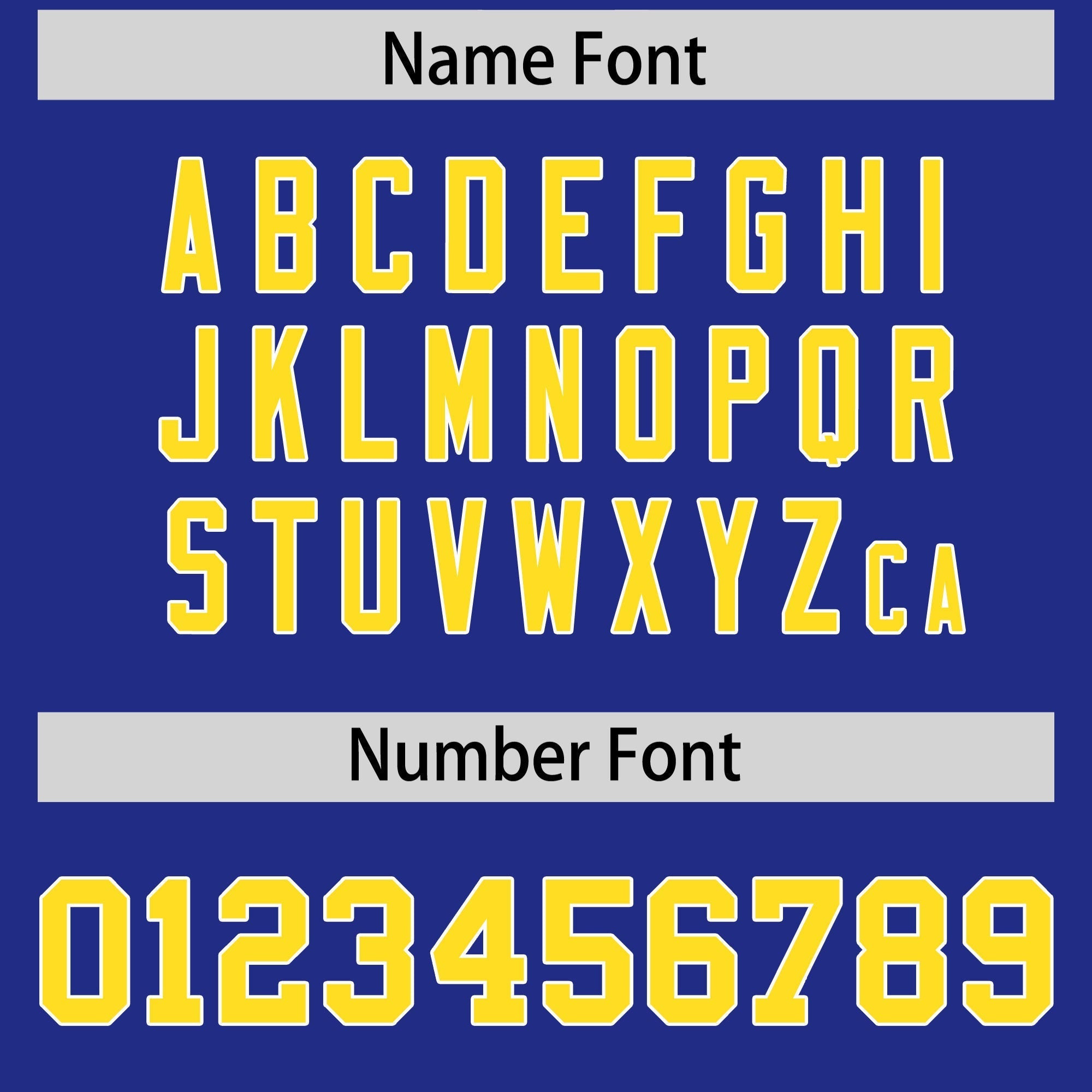 Custom Royal Gold Personalized Shoulder Cut Two-Tone Authentic American Football Jersey
