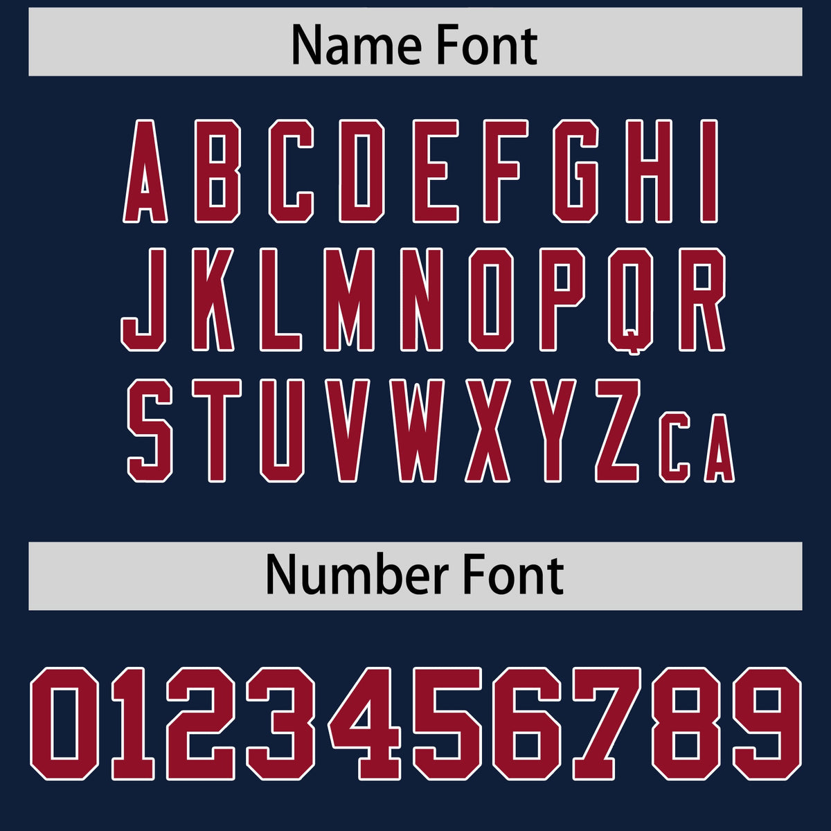 Custom Navy Cardinal Personalized Shoulder Cut Two-Tone Authentic American Football Jersey