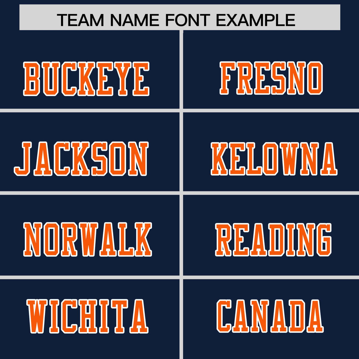 Custom Navy Orange Personalized Shoulder Cut Two-Tone Authentic American Football Jersey