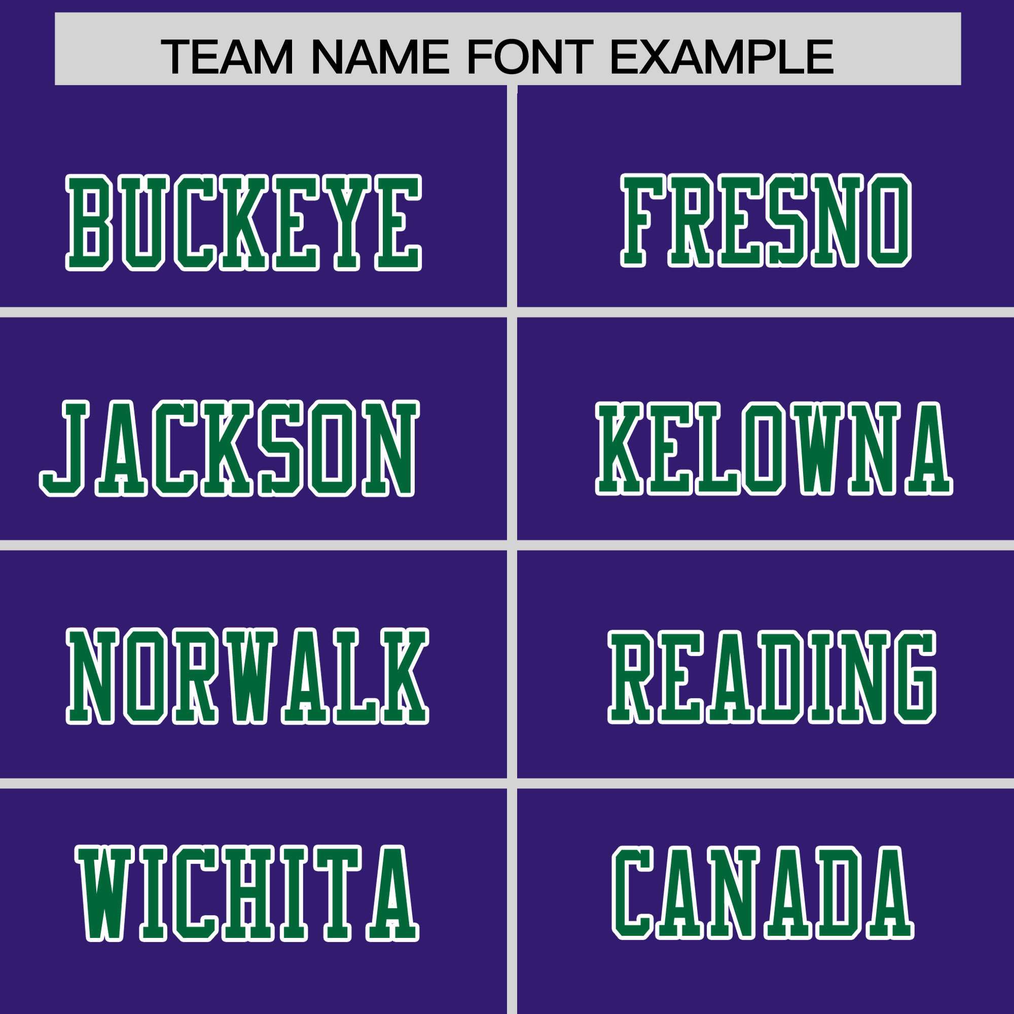 Custom Purple Kelly Green Personalized Shoulder Cut Two-Tone Authentic American Football Jersey