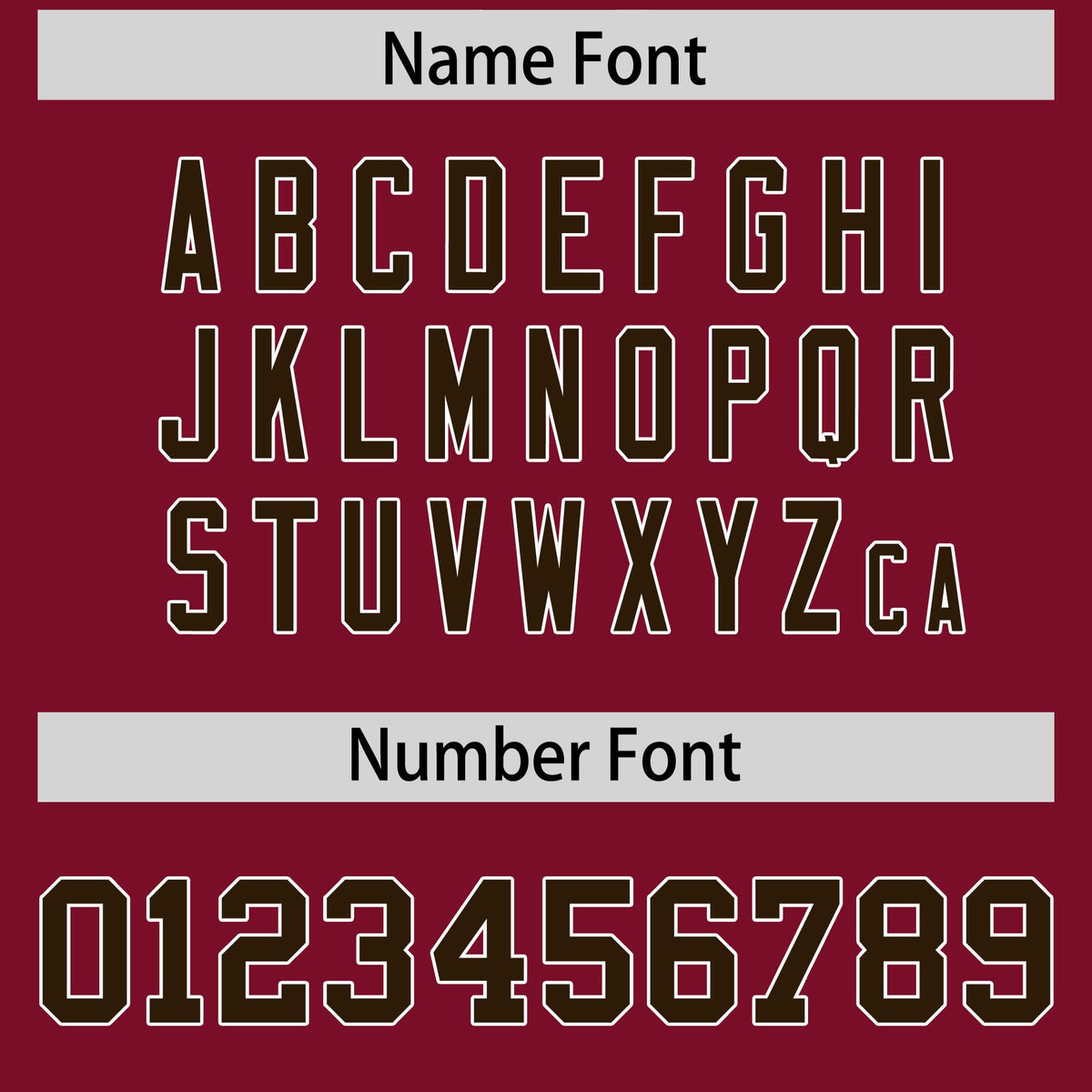 Custom Cardinal Brown Personalized Shoulder Cut Two-Tone Authentic American Football Jersey