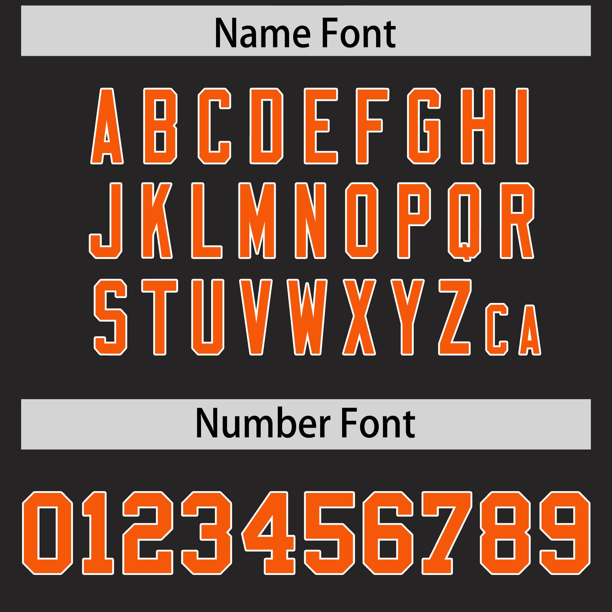 Custom Black Orange Personalized Shoulder Cut Two-Tone Authentic American Football Jersey