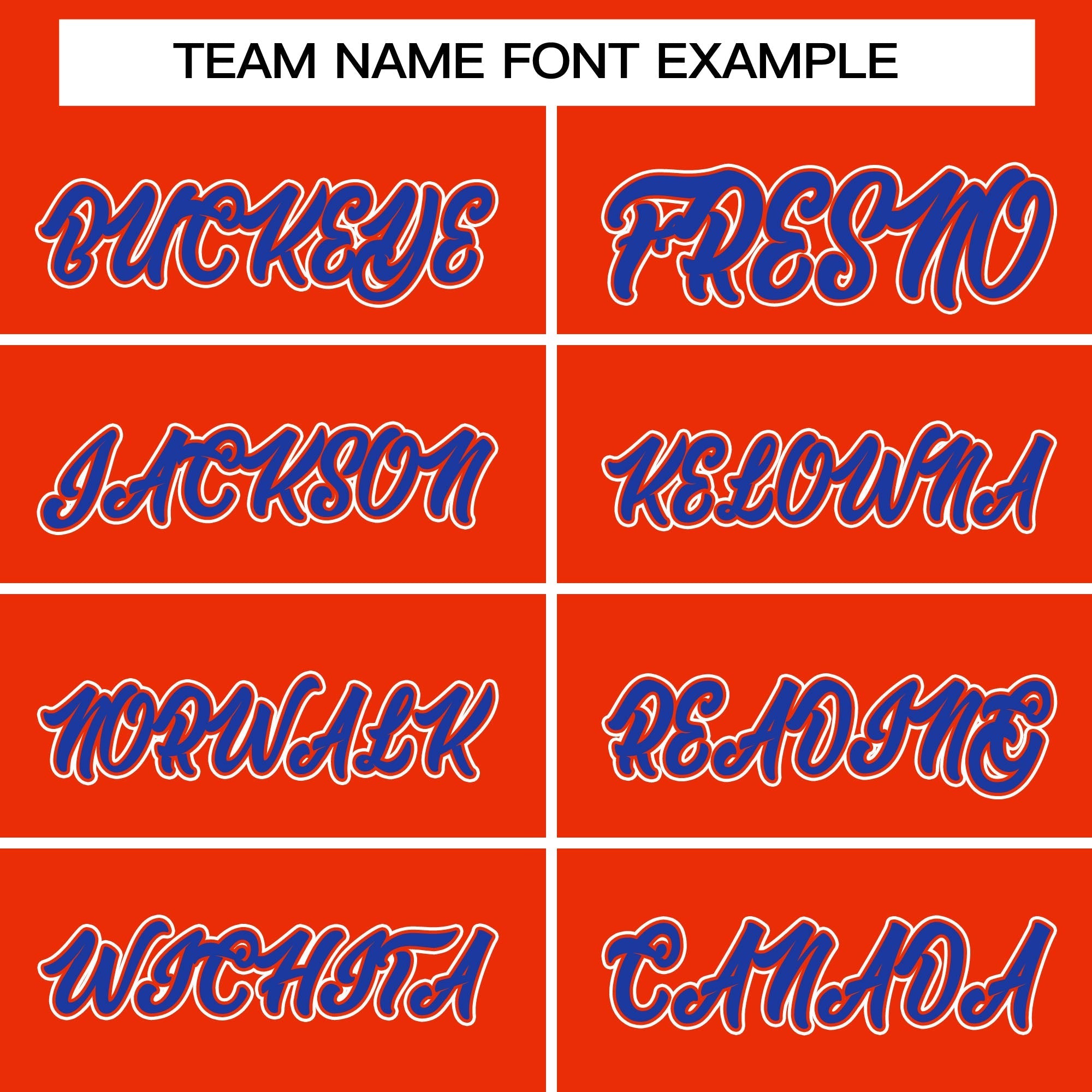 Maillot de basket-ball classique personnalisé orange royal-blanc pour femme