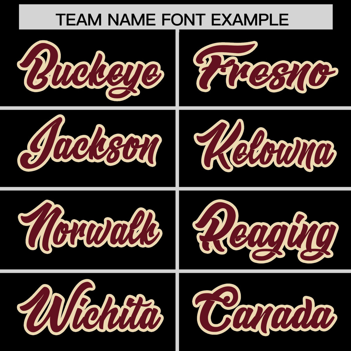 Custom Black Crimson-Khaki Classic Personalized Baseball Sports Uniform| KXKSHOP