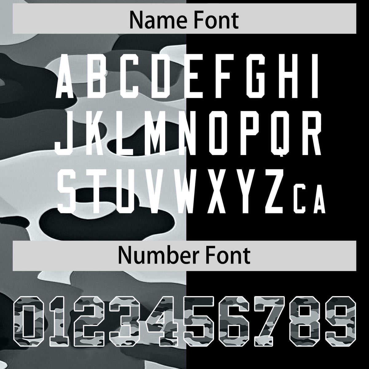 Custom Black Camo Split Fashion Authentic Performance Polo Shirt