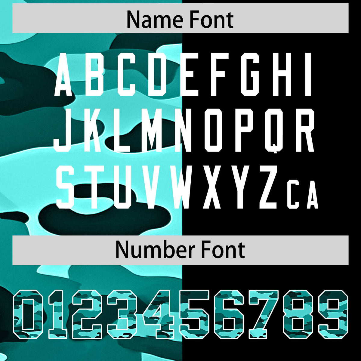 Custom Black Camo Split Fashion Authentic Performance Polo Shirt