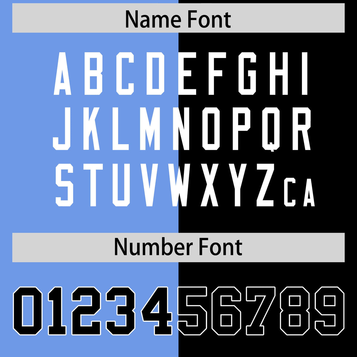 Custom Black Light Blue Four Squares Design Performance Polo Shirt