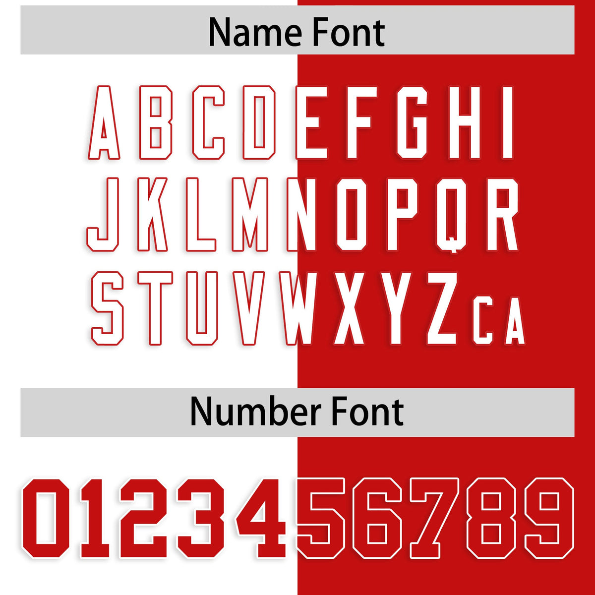 Custom White Red Four Squares Design Performance Polo Shirt