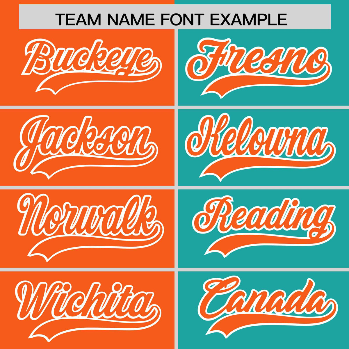 Custom Orange Aqua Four Squares Design Performance Polo Shirt