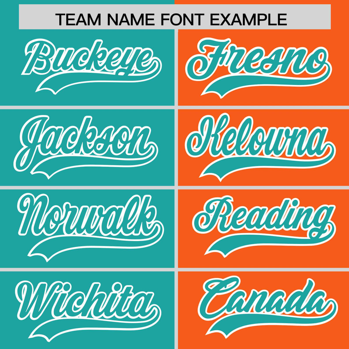 Custom Aqua Orange Four Squares Design Performance Polo Shirt