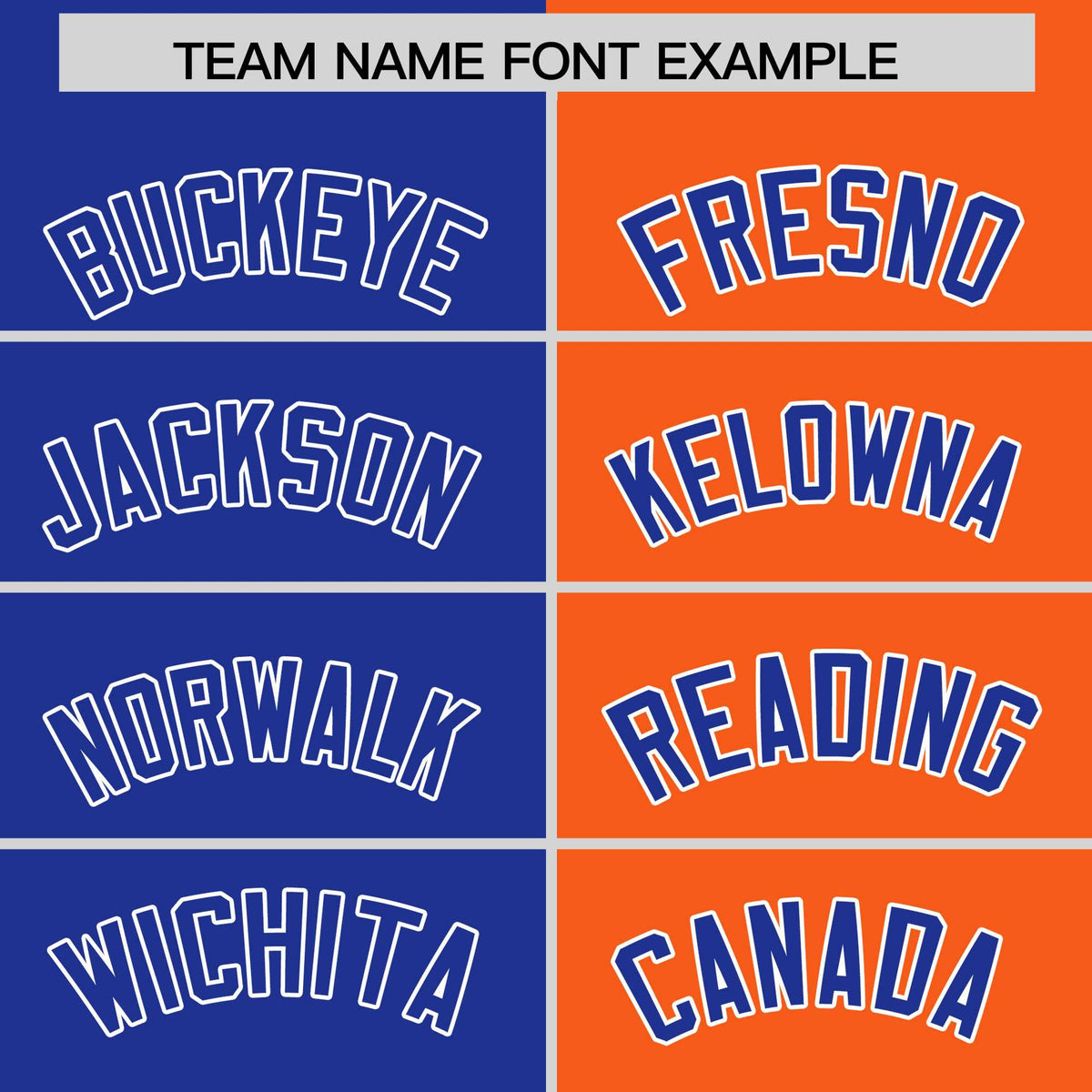 Custom Royal Orange Four Squares Design Performance Polo Shirt