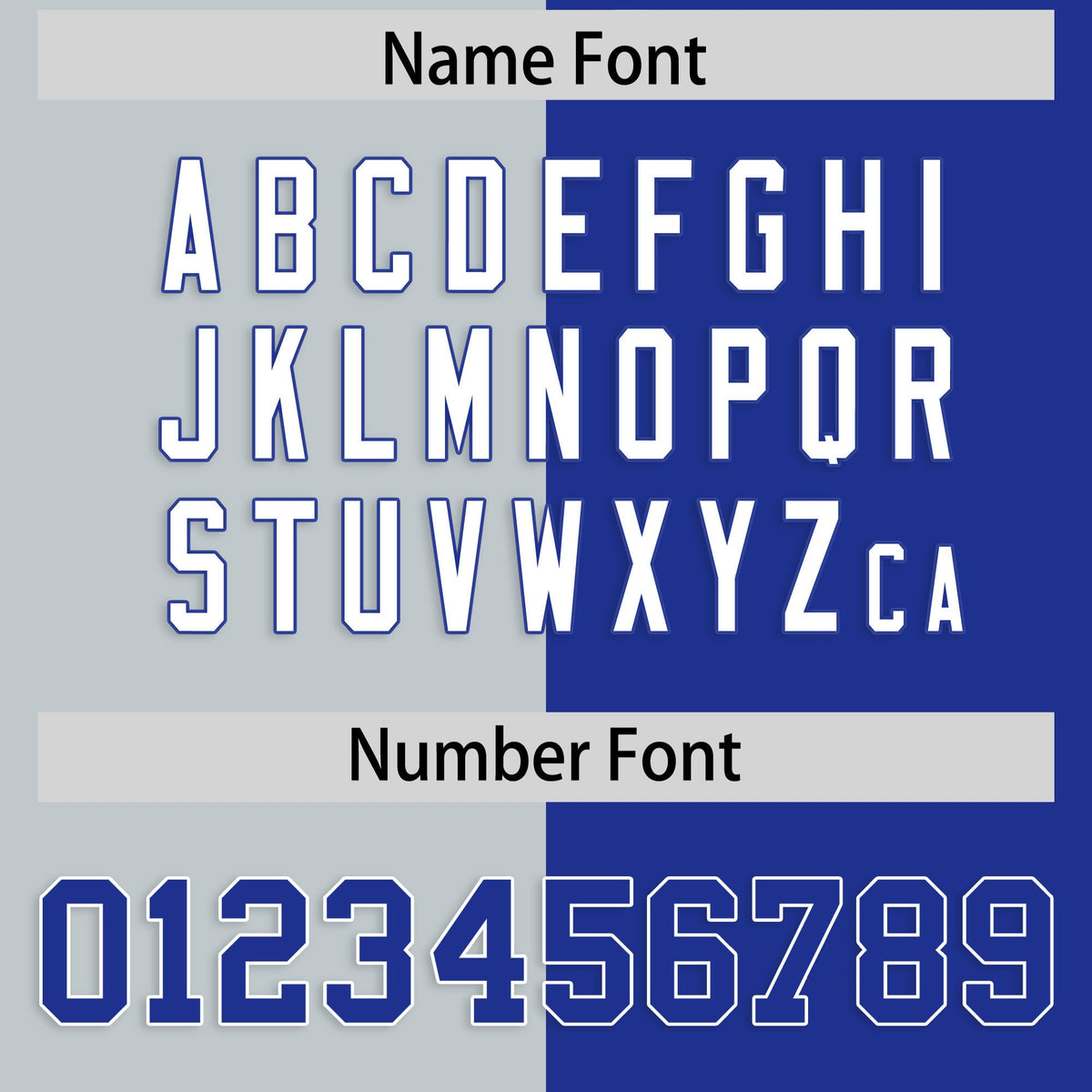 Custom Royal Silver Four Squares Design Performance Polo Shirt