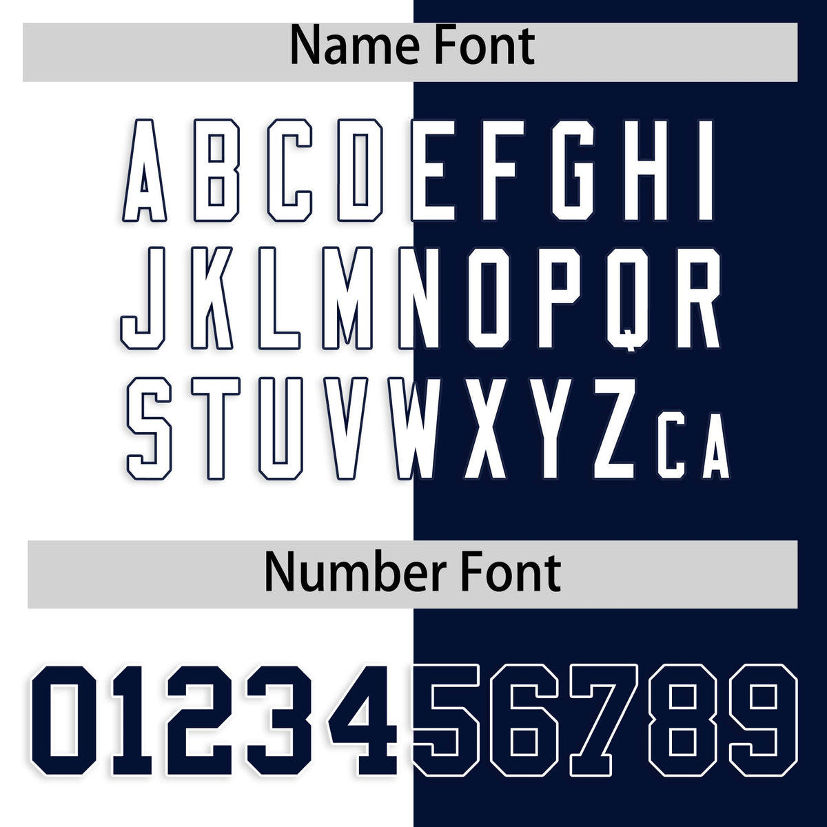 Custom Navy White Four Squares Design Performance Polo Shirt