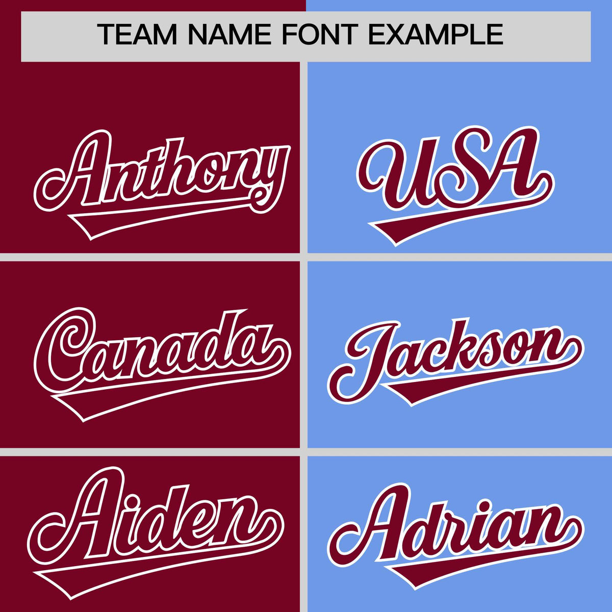 Custom Crimson Light Blue Four Squares Design Performance Polo Shirt