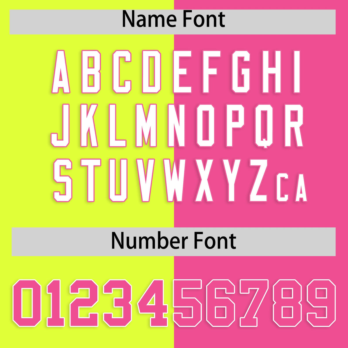 Custom Pink Fluorescent Green Four Squares Design Performance Polo Shirt