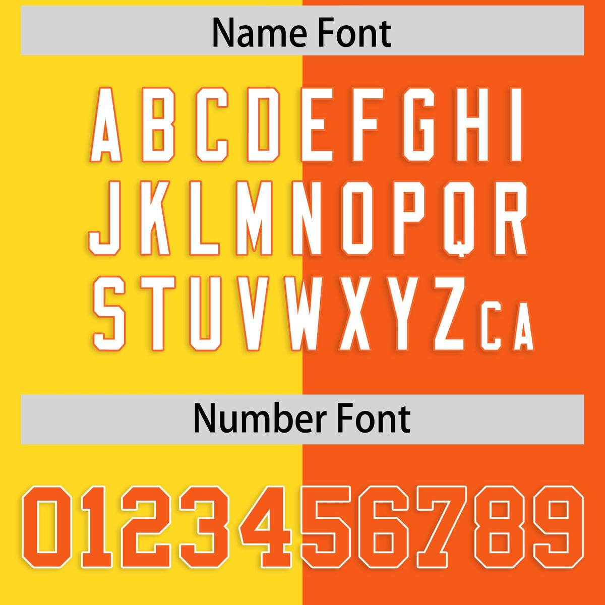 Custom Orange Gold Four Squares Design Performance Polo Shirt