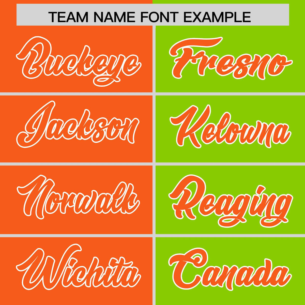 Custom Orange Neon Green Four Squares Design Performance Polo Shirt