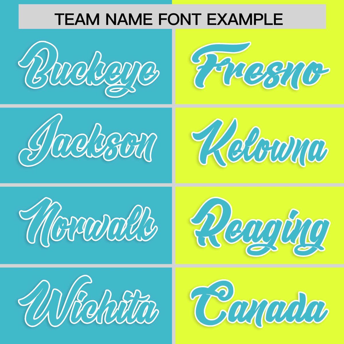 Custom Sky Blue Fluorescent Green Four Squares Design Performance Polo Shirt